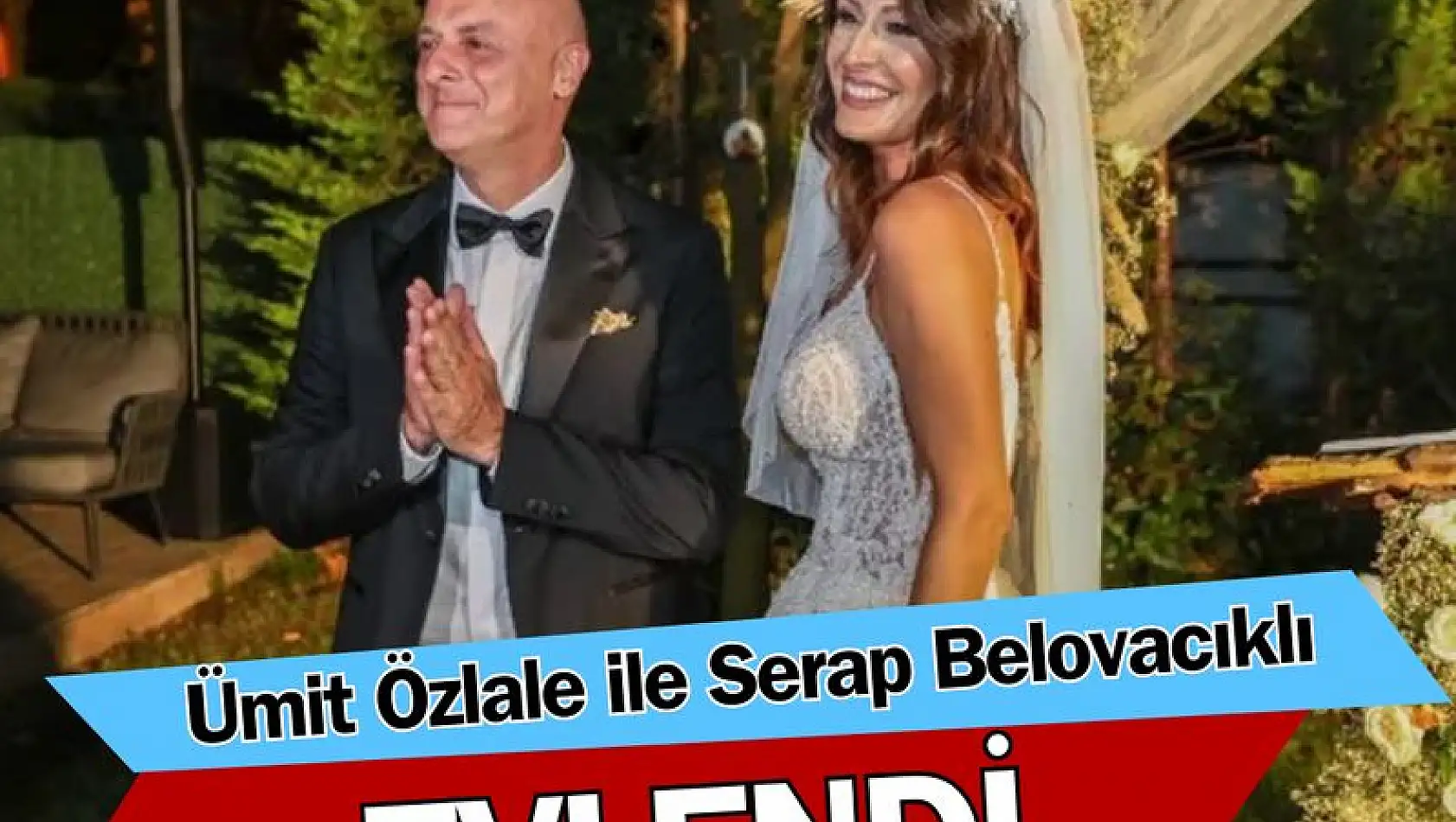 Ümit Özlale ünlü gazeteci ile evlendi