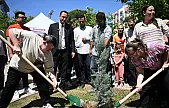 Bornova'da fidanlar umuda dönüştü