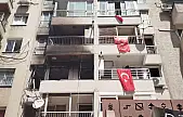 Bornova'da patlama korku dolu anlar yaşattı: Yeni görüntüler ortaya çıktı