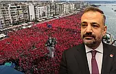 CHP'li Aslanoğlu, Gündoğdu marşıyla İzmirlileri mitinge çağırdı