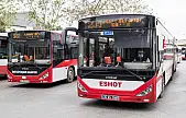 İzmir'de belediye otobüsü alev alev yandı!