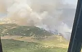Son Dakika! Foça'da yangın ormana sıçradı