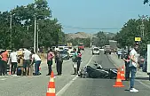 Tire'de motosikletler çarpıştı: Yolun ortasında can pazarı!
