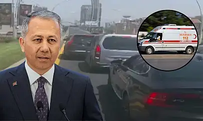 Ambulansa yol vermediler, ağır ceza yediler!