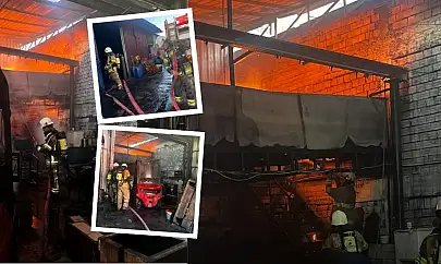 İzmir Bornova'da yangın paniği!