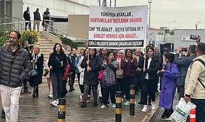 İzmir'den Ankara'ya adalet yürüyüşü: 17 işçi CHP Genel Merkezi'ne yürüyor