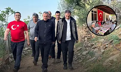 İzmir'in kalbi kırsalda attı: Vali Elban Efeler Yolu'nda yürüdü