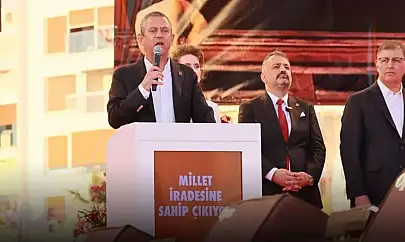 Özgür Özel: 'Bu meydanda korkan yok!'