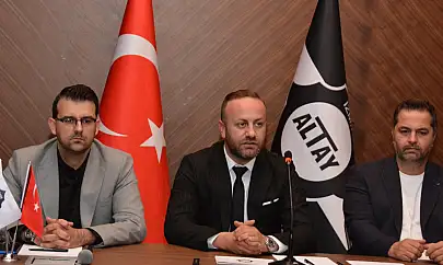 Sinan Kanlı, Altay başkanlığına adaylığını açıkladı!
