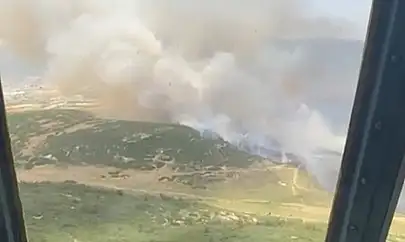 Son Dakika! Foça'da yangın ormana sıçradı