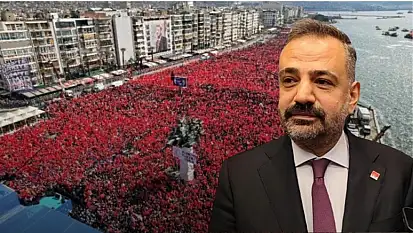 CHP'li Aslanoğlu, Gündoğdu marşıyla İzmirlileri mitinge çağırdı