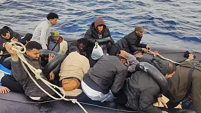 Ege'de insanlık dramı: 24 göçmeni ölümden Sahil Güvenlik kurtardı!