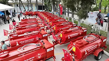 İzmir Büyükşehir Belediyesi'nden yangın ve afetlere karşı dev yatırım!