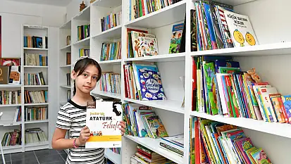 İzmir'de yeni kütüphane hizmete açıldı