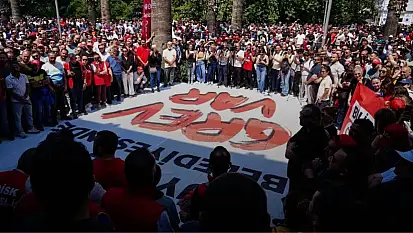 İzmir'deki grevin üçüncü günündeki adres belli oldu