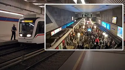 İzmir metrosunda seferler durdu: Elektrik arızası ulaşımı felç etti!