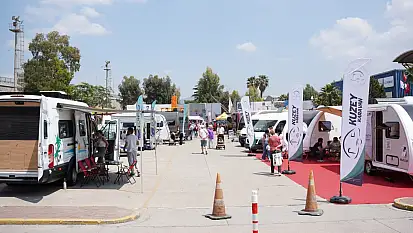 Karavan tutkunları İzmir'de buluştu