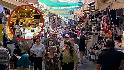 Kurban Bayramı öncesi Kemeraltı'nda adım atacak yer kalmadı!