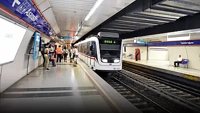Metroda intihar girişimi! Seferler durduruldu