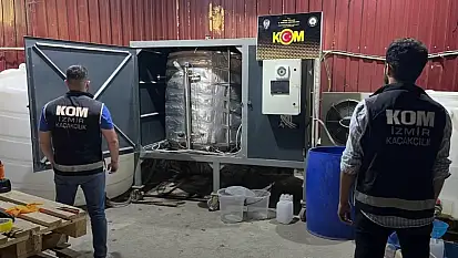 Piyasa değeri 6 milyon TL! Bornova'da dev operasyon