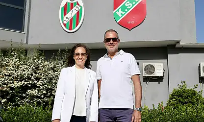 Başkan Ünsal'dan Kaf Sin Kaf'a moral ziyareti
