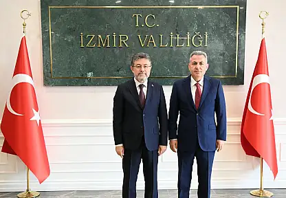 Bakan Yumaklı'dan İzmir Valisi Elban'a ziyaret