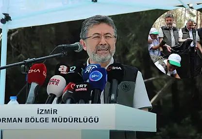 Bakan Yumaklı İzmir'de: 'Orman yangını çıkmak için sebep arıyor'