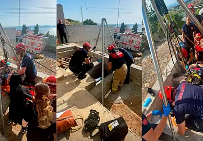 Çeşme'de itfaiyenin hızlı müdahalesi kadının hayatını kurtardı!