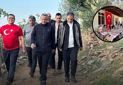 İzmir'in kalbi kırsalda attı: Vali Elban Efeler Yolu'nda yürüdü
