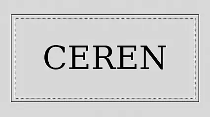 Ceren isminin anlamı ve kökeni nedir?