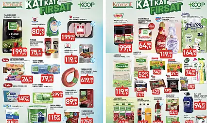 8 Sayfalık afiş yayınlandı: Tarım Kredi Market fiyatları duyuruldu