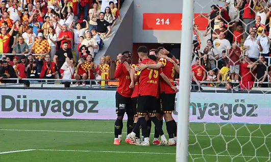 Göztepe-Hatayspor maçında beraberlik ilk yarı sonucu: 1-1