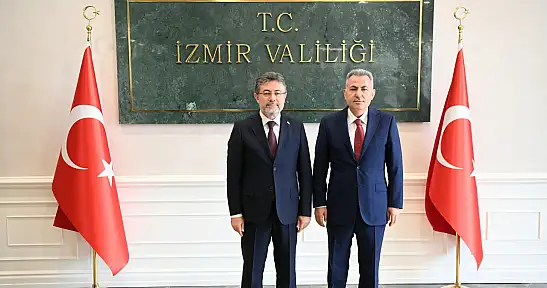 Bakan Yumaklı'dan İzmir Valisi Elban'a ziyaret