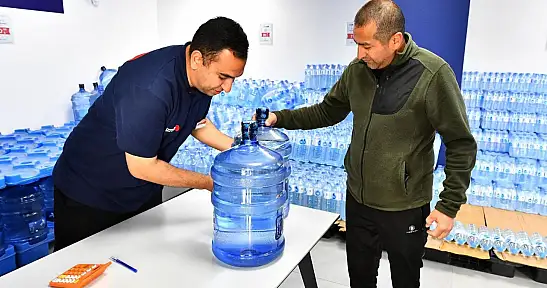 İzmir'de çeşmeden su içmeyenlere müjdeli haber: Damacanası 40 TL'ye satılacak