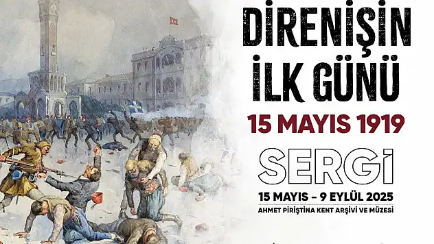 15 Mayıs 1919 Direnişi APİKAM'da sergileniyor