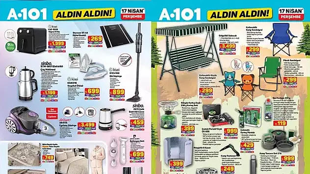 A101'de aldın aldın: 17 Nisan indirimlerini duyan marketlere koşuyor