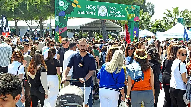 Alaçatı Ot Festivali rekor katılımla tamamlandı