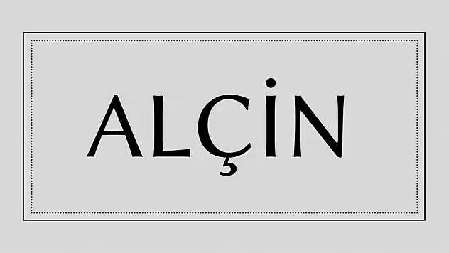 Alçin isminin anlamı ve kökeni nedir?