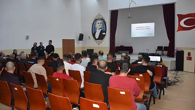 Aliağa Belediyesi'nden cezaevinde farkındalık seminerleri