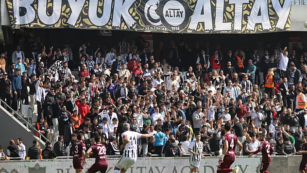 Altay'a düşme hattında rakiplerinden moral geldi