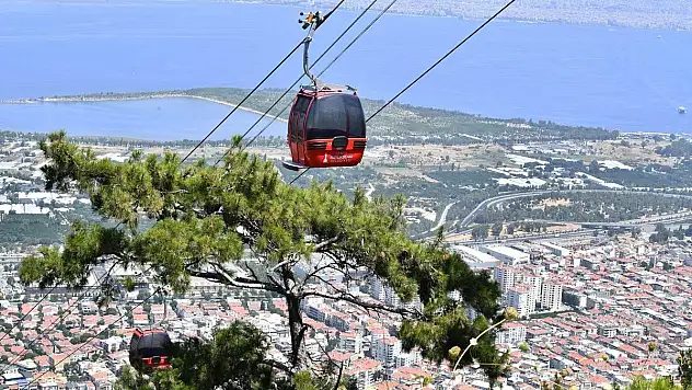 Balçova teleferikte bakım çalışmaları tamamlandı