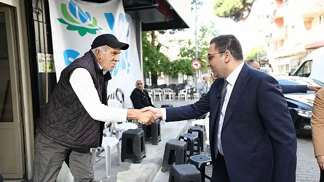 Başkan Onur Yiğit'ten esnafa güvence