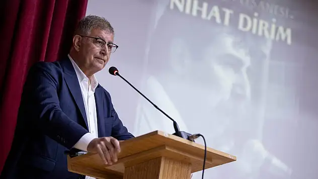 Başkan Tugay, 'Ne mutlu ki Nihat Dirim var'