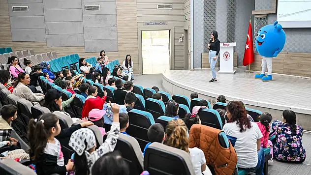 Bornovalı minikler suyun kıymetini eğlenerek öğrendi