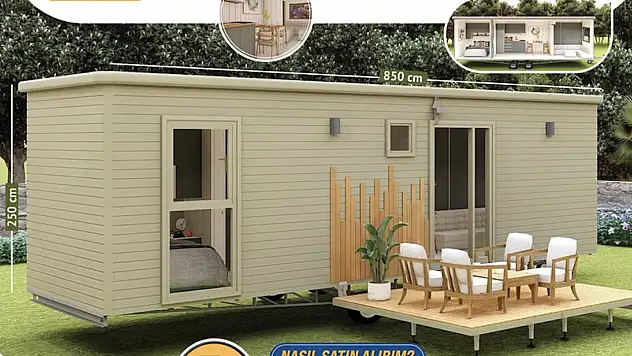 Bugün taksitle Tiny House sahibi olabilirsiniz: BİM Market fiyatını duyurdu- Mutfak, banyo, yaşam alanı...