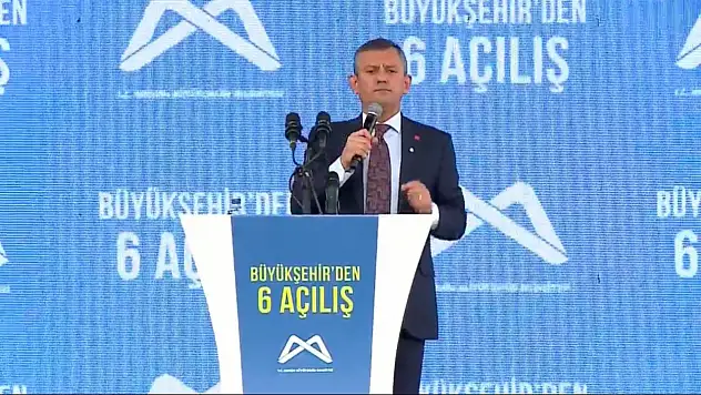 'Büyük sürpriz yapacağız' demişti: CHP Lideri Özel Mersin'de konuştu!