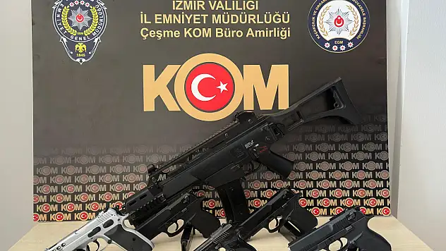 Çeşme'de suç örgütüne operasyon