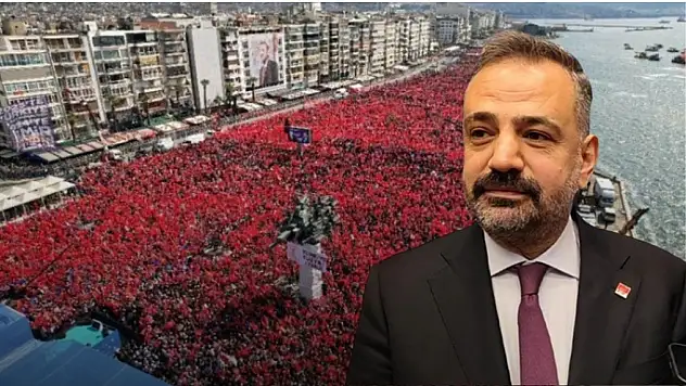 CHP'li Aslanoğlu, Gündoğdu marşıyla İzmirlileri mitinge çağırdı