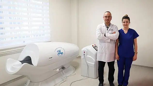 DEÜ'de ozon sauna hizmeti
