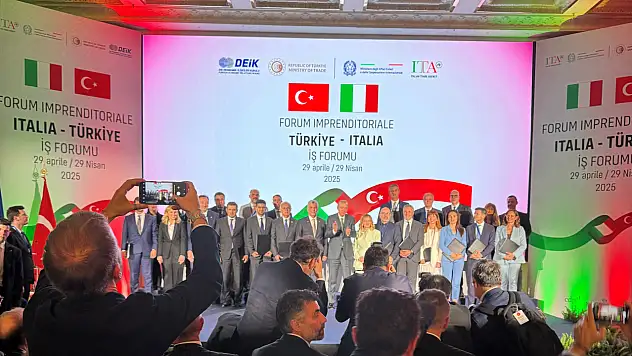 Ege Demir ihracatçıları, İtalya Ticaret Zirvesi'nde yerini aldı